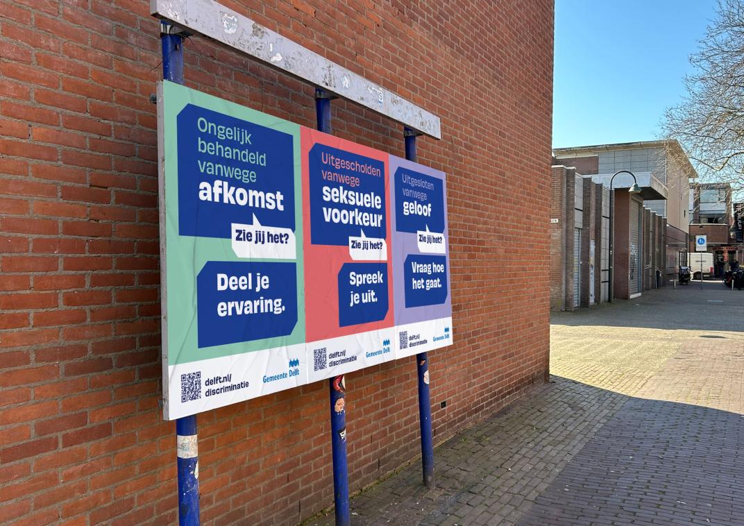 Posters discriminatie